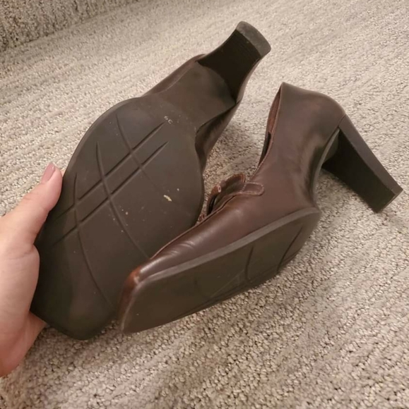 Brown vintage heels - Picture 2 of 3